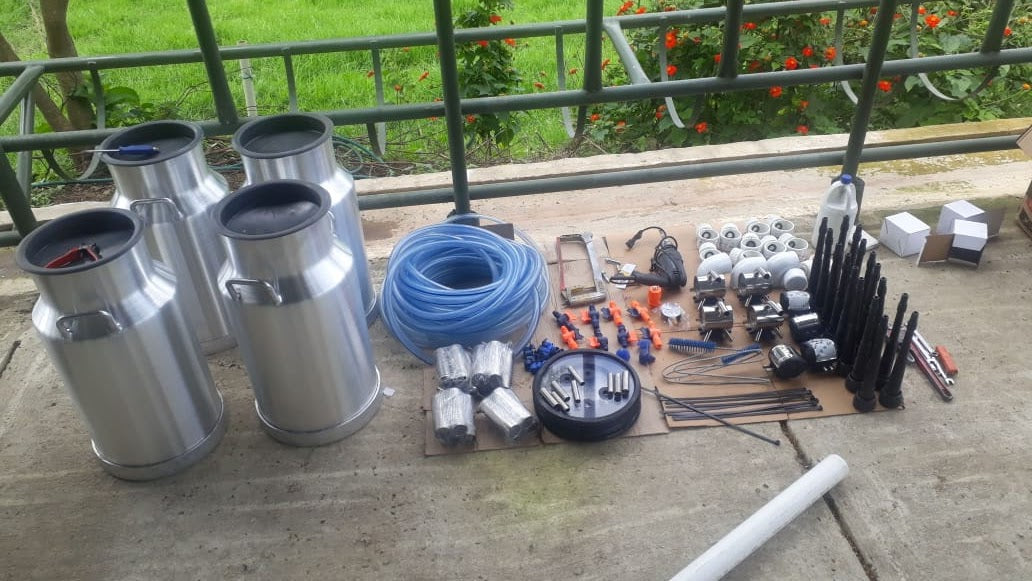 Equipo de Ordeño Fijo para Vacas 🐄🐄🐄