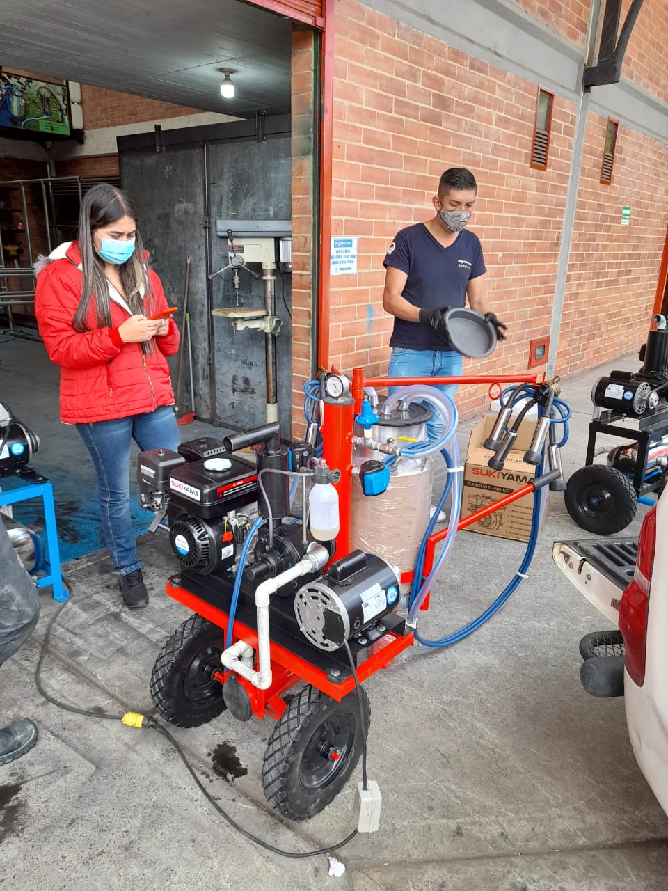 Equipo de Ordeño 🐄 de 1 y 2 puestos - Zan Car + ENVIO GRATIS 🚚.