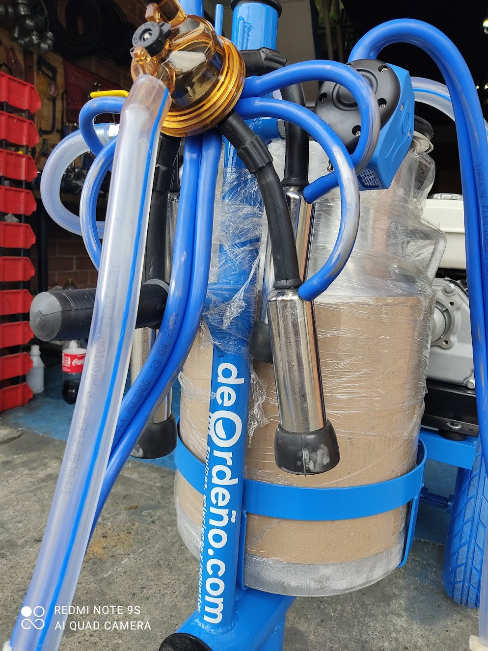 Equipo de Ordeño 1 puesto - Eléctrico o Gasolina - One Car