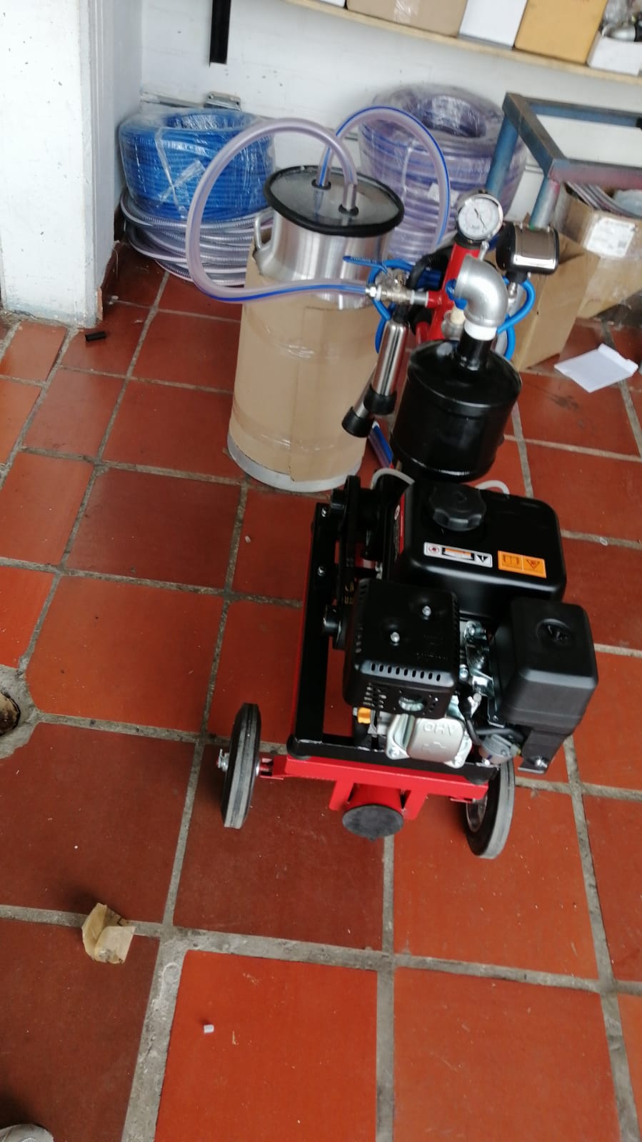 Equipo de Ordeño 1 puesto - Eléctrico o Gasolina - Eco Milk + ENVIO GRATIS 🚚