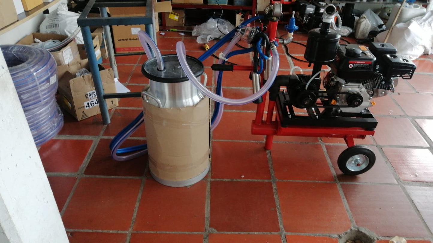 Equipo de Ordeño 1 puesto - Eléctrico o Gasolina - Eco Milk + ENVIO GRATIS 🚚
