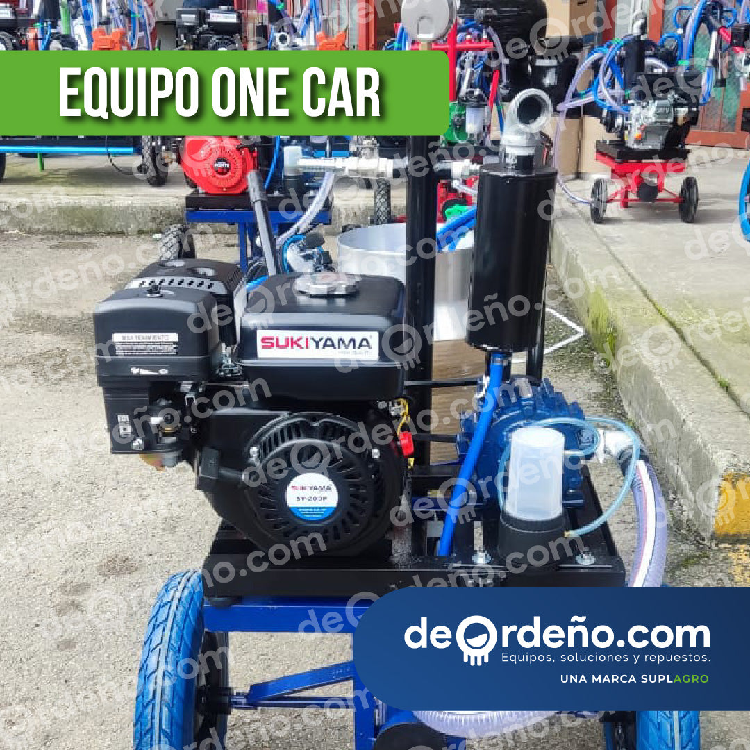 Equipo de Ordeño 1 puesto - Eléctrico o Gasolina - One Car