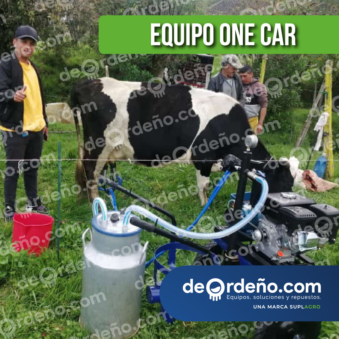 Equipo de Ordeño 1 puesto - Eléctrico o Gasolina - One Car