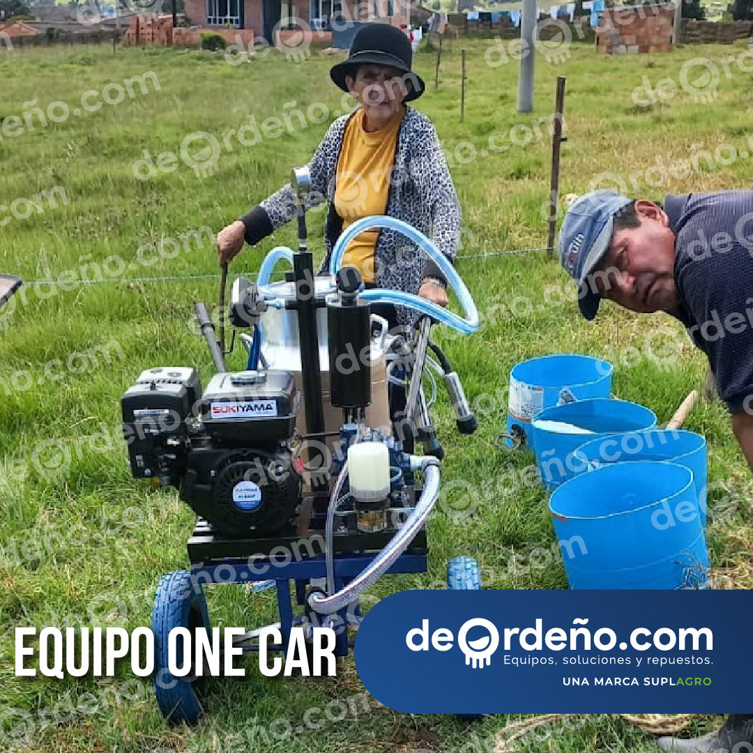 Equipo de Ordeño 1 puesto - Eléctrico o Gasolina - One Car