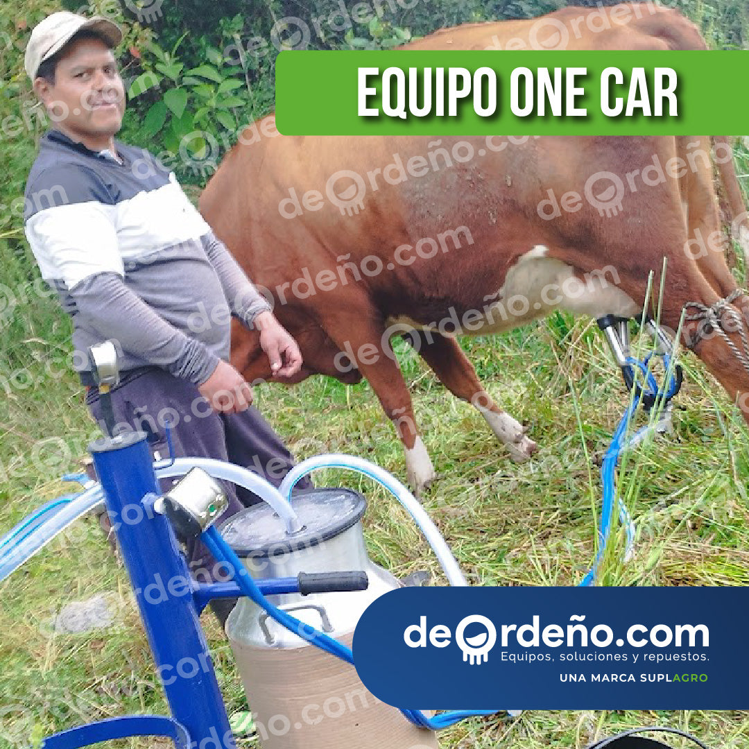 Equipo de Ordeño 1 puesto - Eléctrico o Gasolina - One Car