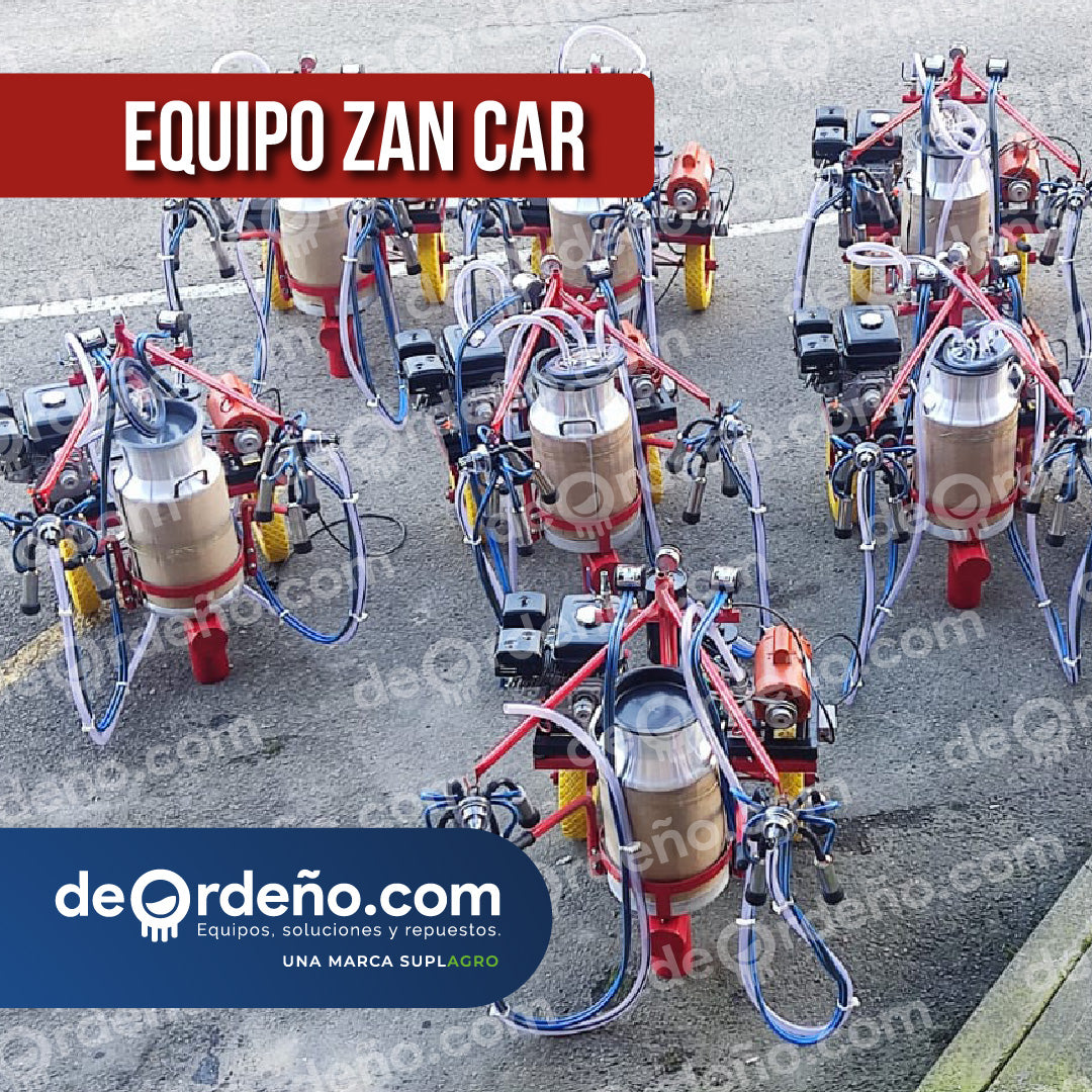 Equipo de Ordeño 🐄 de 1 y 2 puestos - Zan Car + ENVIO GRATIS 🚚.