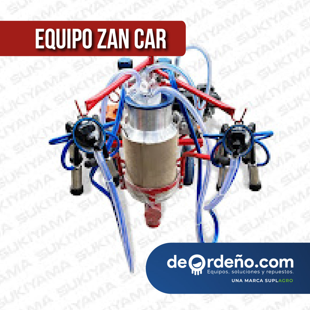 Equipo de Ordeño 🐄 de 1 y 2 puestos - Zan Car + ENVIO GRATIS 🚚.