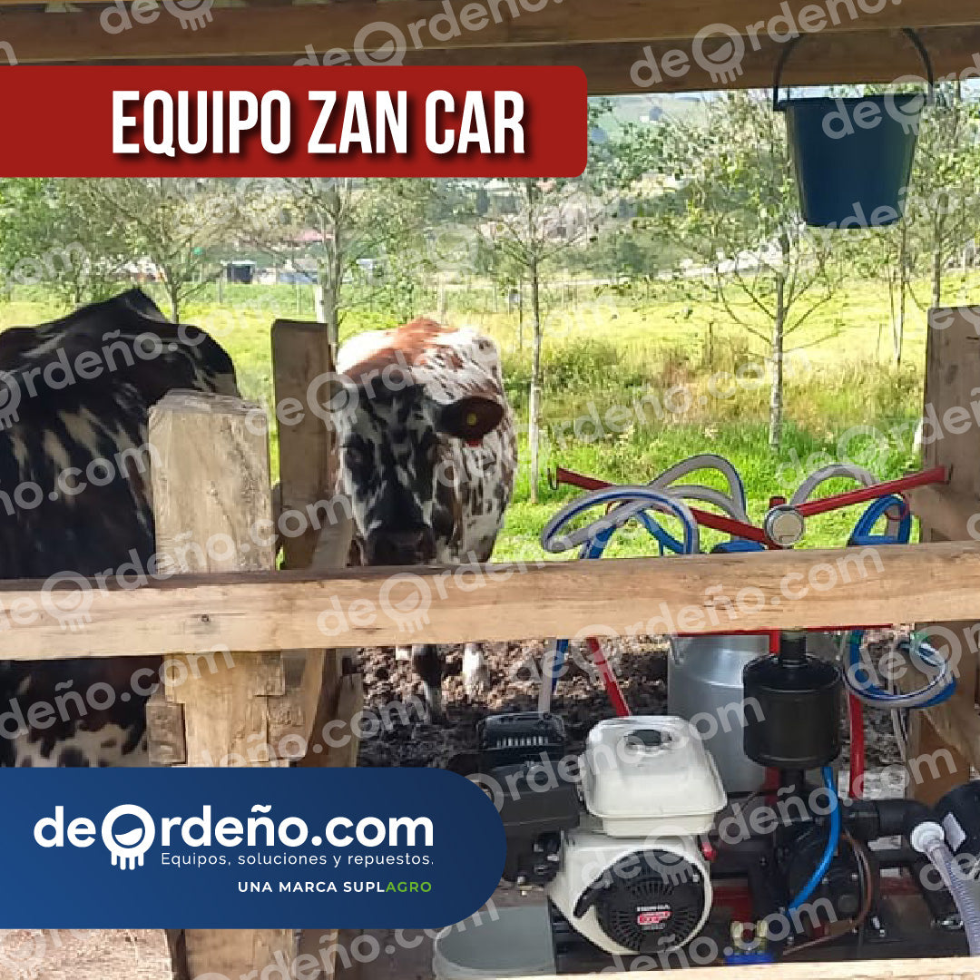 Equipo de Ordeño 🐄 de 1 y 2 puestos - Zan Car + ENVIO GRATIS 🚚.