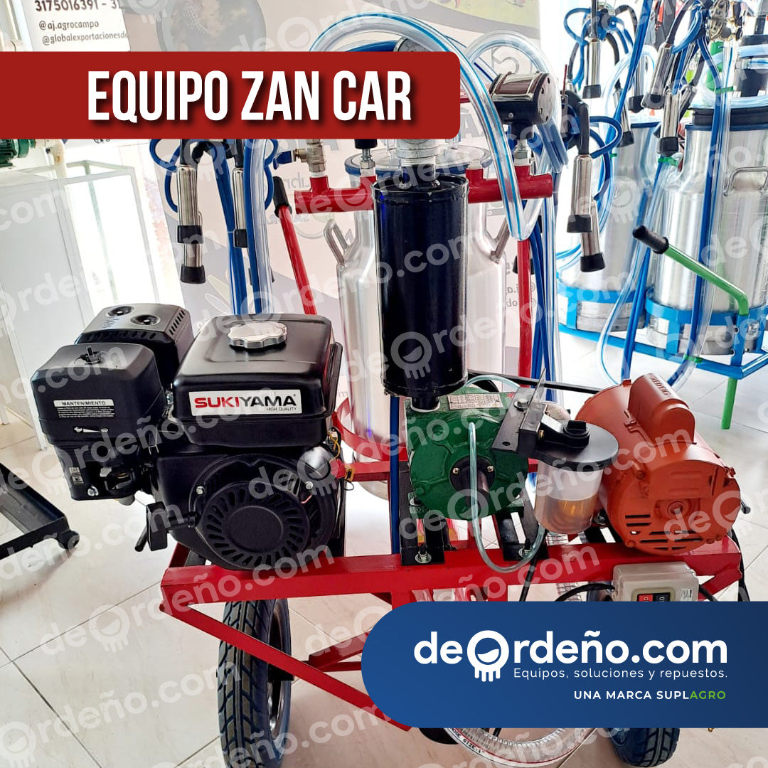 Equipo de Ordeño 🐄 de 1 y 2 puestos - Zan Car + ENVIO GRATIS 🚚.