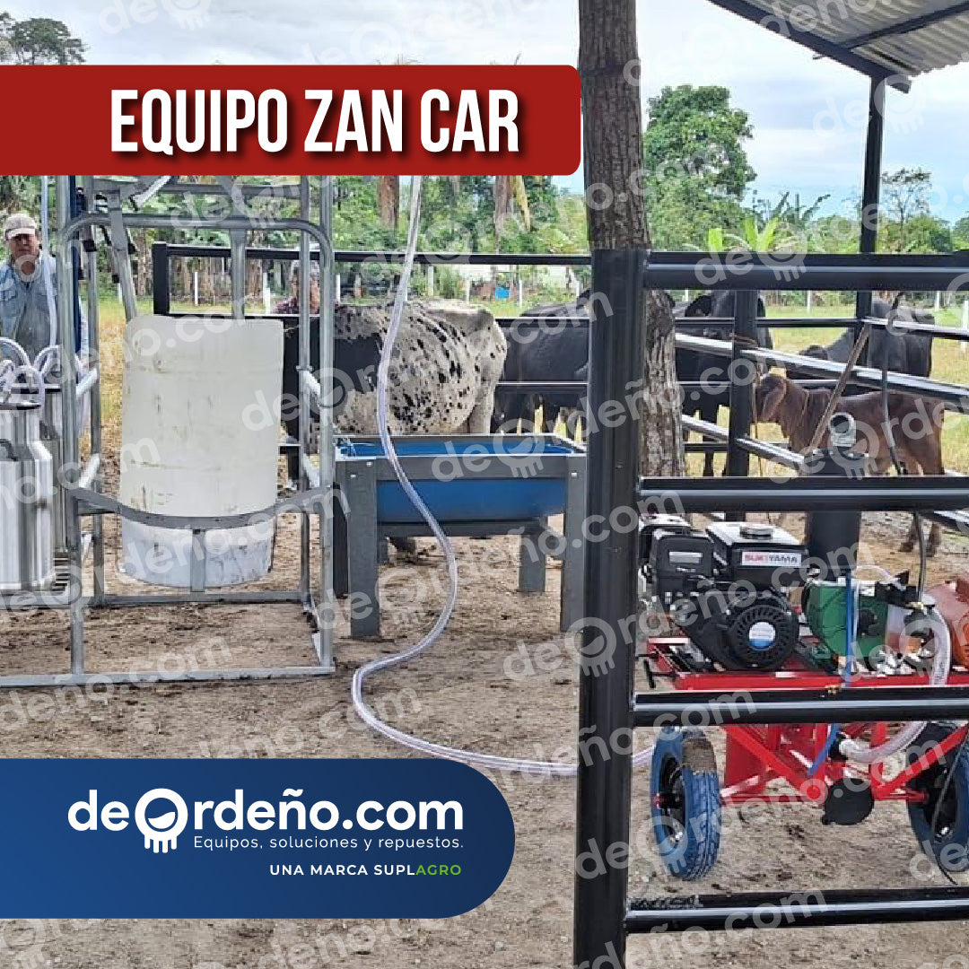 Equipo de Ordeño 🐄 de 1 y 2 puestos - Zan Car + ENVIO GRATIS 🚚.