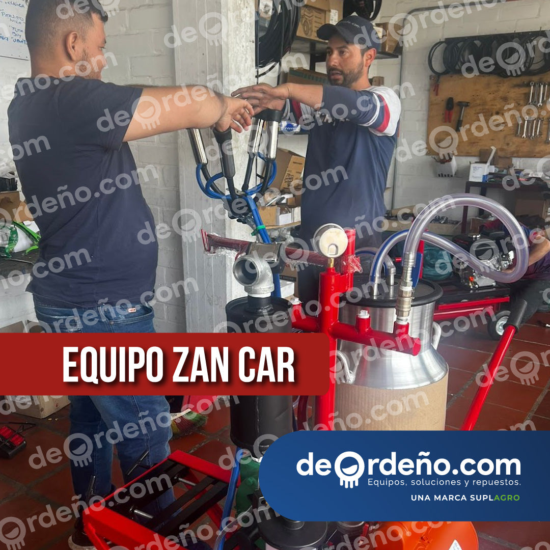 Equipo de Ordeño 🐄 de 1 y 2 puestos - Zan Car + ENVIO GRATIS 🚚.
