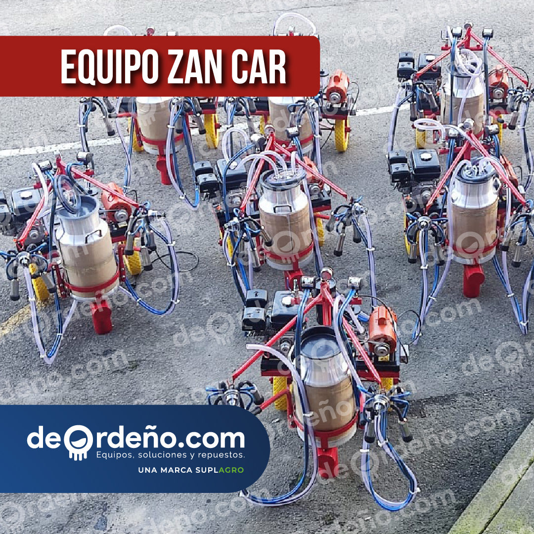 Equipo de Ordeño 🐄 de 1 y 2 puestos - Zan Car + OBSEQUIO + PAGUE AL RECIBIR 🚚